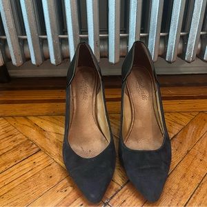 Madewell Suede and Leather Pumps